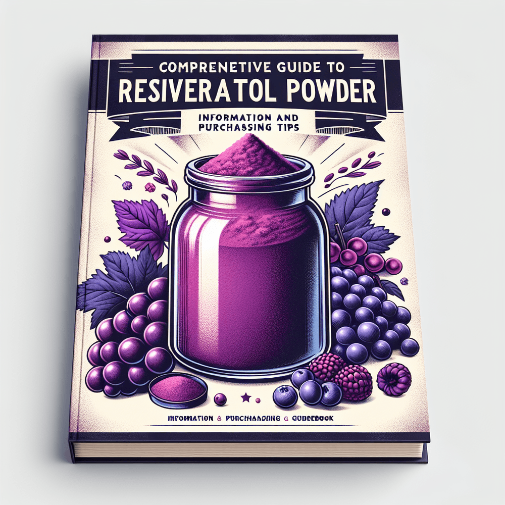 An image of Comprehensive Guide to Resveratrol Powder Information and Purchasing Tips