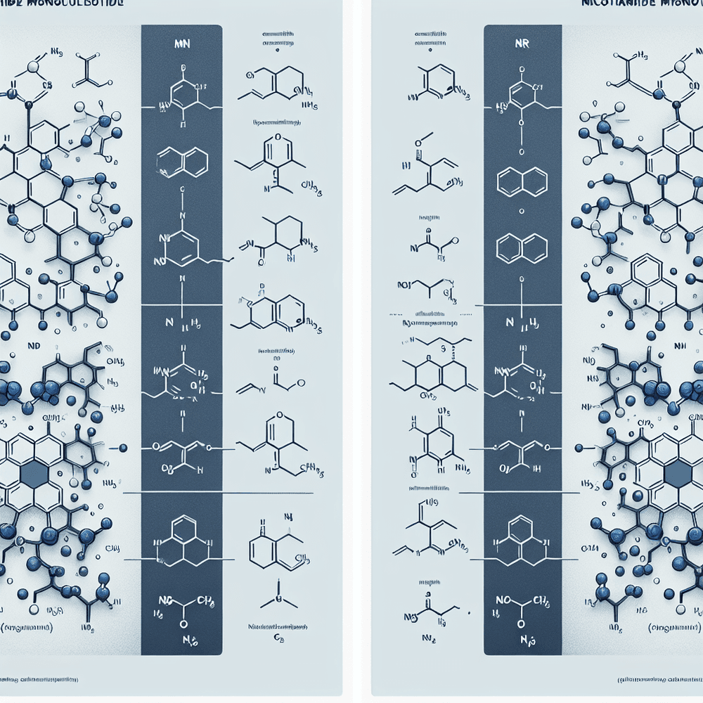 An image of NMN vs NR Comparison