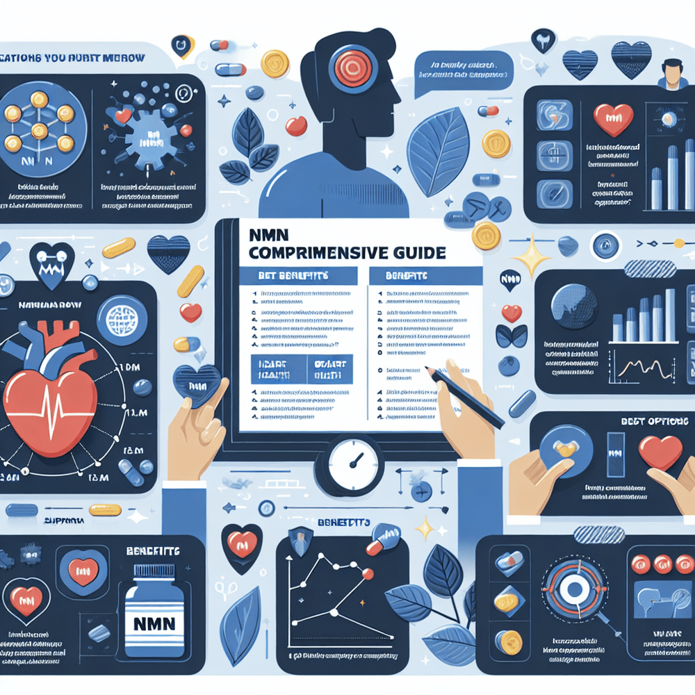 An image of The Comprehensive Guide To Nmn Supplements Benefits, Best Options, And Common Questions